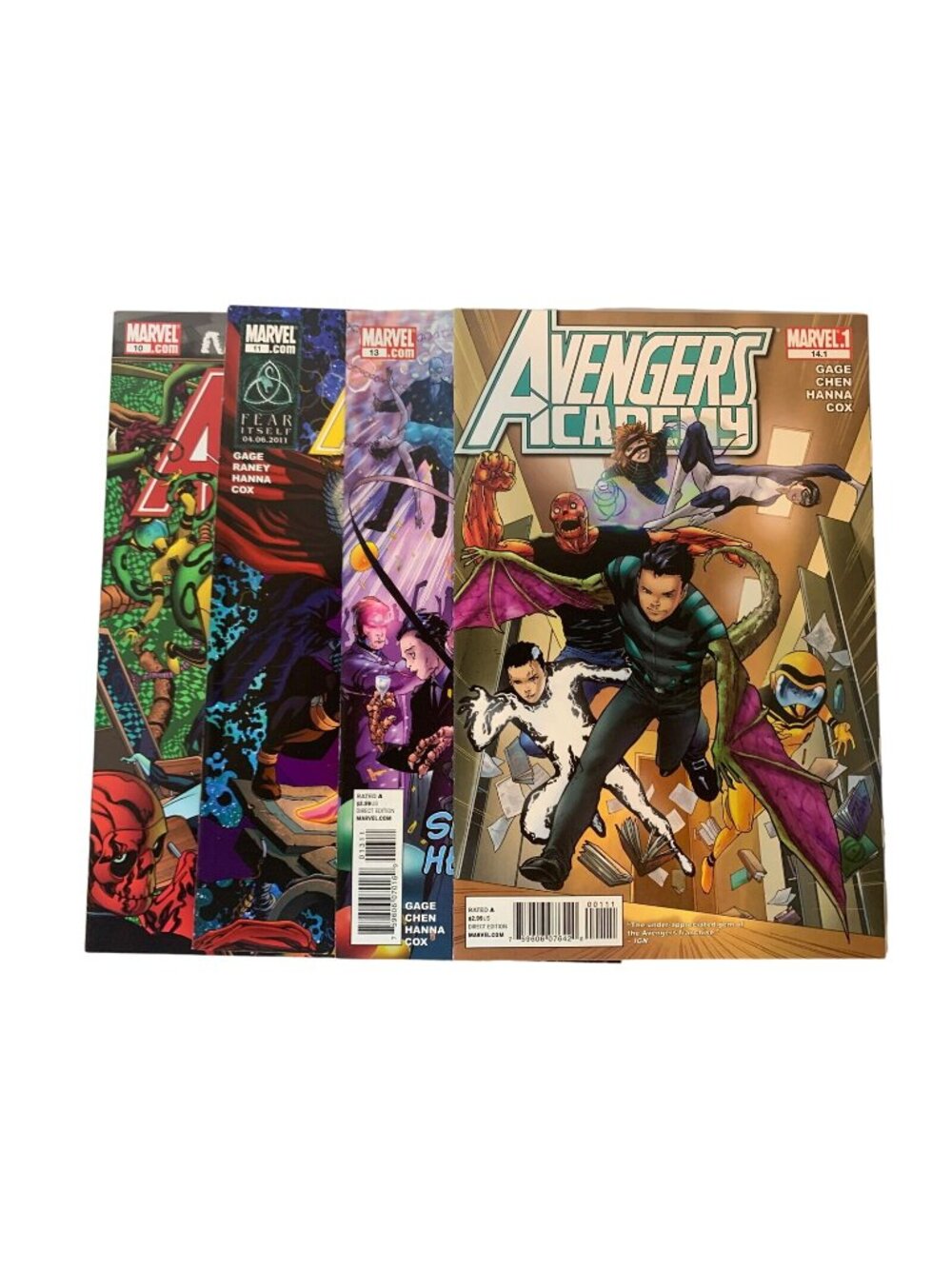 Avengers Academy #10 11 13 14.1 Lot Marvel 2011 Fear Itself VF/NM